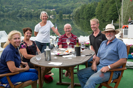 The Aussi team in Liverdun in August 2013.