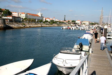 Sailing in Portugal in 2010.