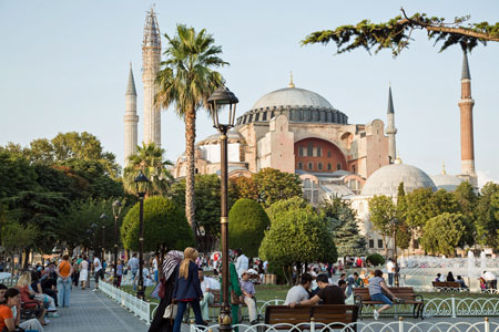 Turkey: Istanbul in July 2013. Hagia Sophie