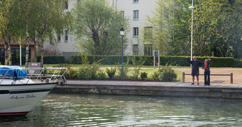 Leaving Toul for Paris - April 2015.