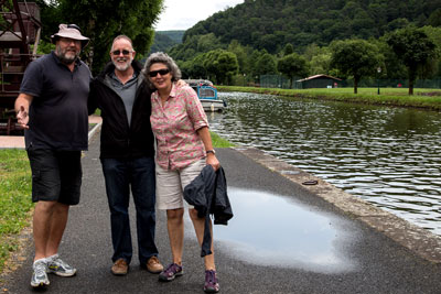 Mark and Lesley in Lutzelbourg in June 2013.