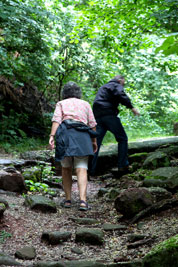 Mark and Lesley in Lutzelbourg in June 2013.