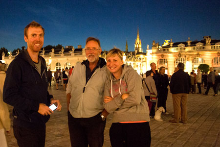 Andy & Katie onboard in 2013.