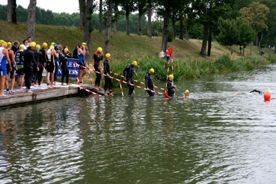 Nevers - Triathlon in 2010.