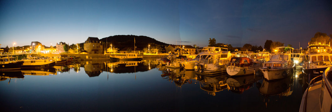 The port at Toul - le Port de France, in June 2013.