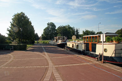 The Paray-le-Monial mooring in 2010.