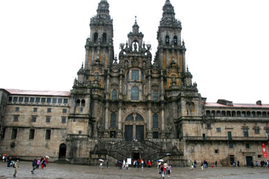 Santiago de Compostella in Spain in 2010.