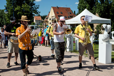 The Contemporary Art Exhibition in Saverne in June 2013.