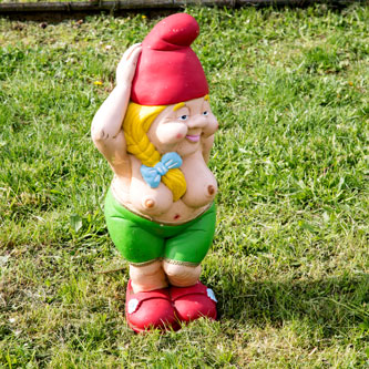 She-Gnome near Bar-le-Duc in April 2015.