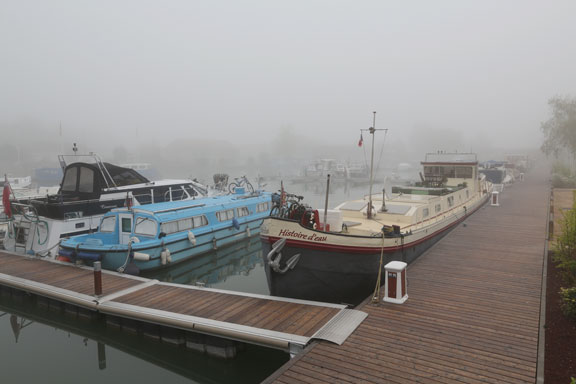 Histoire d'eau in port in Toul in May 2013.