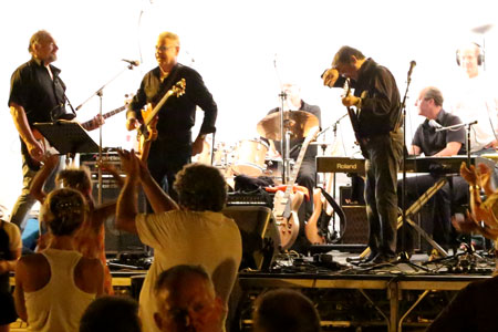 Toul: Rock and Roll concert in the port in July 2013.