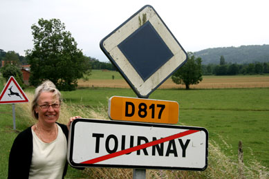 Exiting Tournay in France in 2010