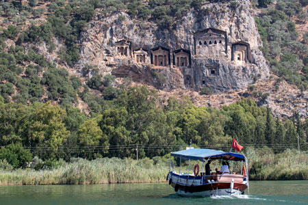 Turkey: sailing on Alma with Helen & Iain in July 2013.