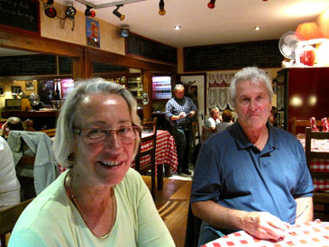 le Petit Blanc with Jim and Mary in 2010.